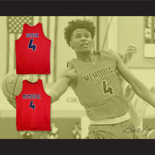 Load image into Gallery viewer, Jalen Green 4 San Joaquin Memorial High School Panthers Red Basketball Jersey