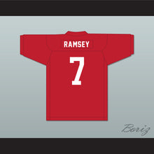 Load image into Gallery viewer, Jalen Ramsey 7 Brentwood Academy Eagles Red Football Jersey 2