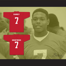 Load image into Gallery viewer, Jalen Ramsey 7 Brentwood Academy Eagles Red Football Jersey 4