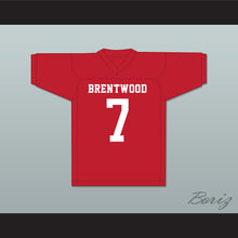 Load image into Gallery viewer, Jalen Ramsey 7 Brentwood Academy Eagles Red Football Jersey 3