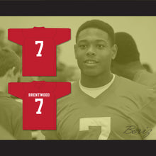 Load image into Gallery viewer, Jalen Ramsey 7 Brentwood Academy Eagles Red Football Jersey 3