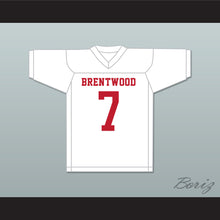 Load image into Gallery viewer, Jalen Ramsey 7 Brentwood Academy Eagles White Football Jersey 4