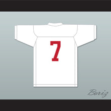 Load image into Gallery viewer, Jalen Ramsey 7 Brentwood Academy Eagles White Football Jersey 3