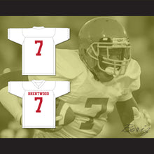 Load image into Gallery viewer, Jalen Ramsey 7 Brentwood Academy Eagles White Football Jersey 3