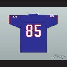Load image into Gallery viewer, Jalen Wydermyer 85 Dickinson High School Gators Blue Football Jersey 1