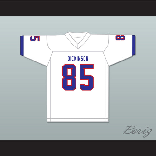 Jalen Wydermyer 85 Dickinson High School Gators White Football Jersey 2