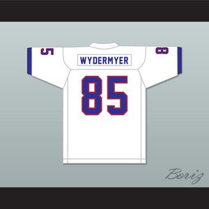Jalen Wydermyer 85 Dickinson High School Gators White Football Jersey 2