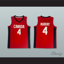 Load image into Gallery viewer, Jamal Murray 4 Team Canada Red Basketball Jersey