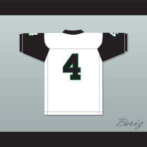 James Cook 4 Miami Central Senior High School Rockets White Football Jersey 1