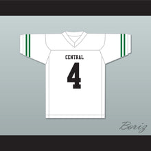 Load image into Gallery viewer, James Cook 4 Miami Central Senior High School Rockets White Football Jersey 4