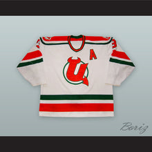 Load image into Gallery viewer, Jamie Huscroft 3 Utica Devils White Hockey Jersey