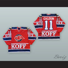 Load image into Gallery viewer, Jan Caloun 11 HIFK Helsinki Red Hockey Jersey