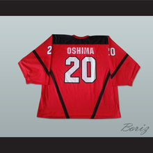Load image into Gallery viewer, Ryosuke Oshima 20 Japan Red Hockey Jersey