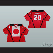 Load image into Gallery viewer, Ryosuke Oshima 20 Japan Red Hockey Jersey