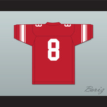 Load image into Gallery viewer, Jared 8 High School Red Football Jersey But I&#39;m a Cheerleader