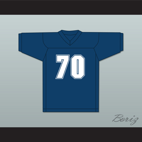 Jared Allen 70 Blindside Navy Blue Football Jersey