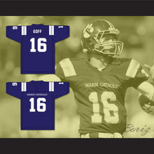 Load image into Gallery viewer, Jared Goff 16 Marin Catholic High School Navy Blue Football Jersey