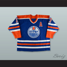 Load image into Gallery viewer, Jari Kurri 17 Edmonton Oilers Blue Hockey Jersey