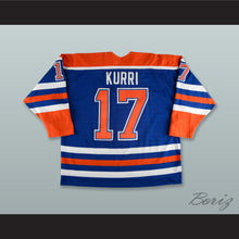 Load image into Gallery viewer, Jari Kurri 17 Edmonton Oilers Blue Hockey Jersey