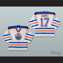 Load image into Gallery viewer, Jari Kurri 17 Edmonton Oilers White Hockey Jersey