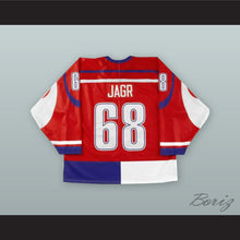 Load image into Gallery viewer, Jaromir Jagr 68 Czech Repbulic National Team Red Hockey Jersey