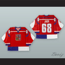 Load image into Gallery viewer, Jaromir Jagr 68 Czech Repbulic National Team Red Hockey Jersey