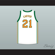 Load image into Gallery viewer, Jason Carver 21 Hawkins High School Tigers White Basketball Jersey 2