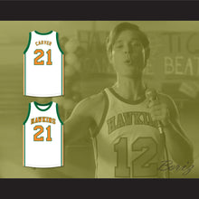 Load image into Gallery viewer, Jason Carver 21 Hawkins High School Tigers White Basketball Jersey 2