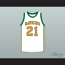 Load image into Gallery viewer, Jason Carver 21 Hawkins High School Tigers White Basketball Jersey 1