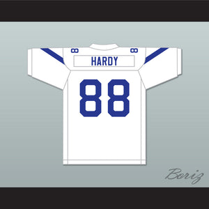Jason Hardy 88 Liberty Christian School Warriors White Football Jersey