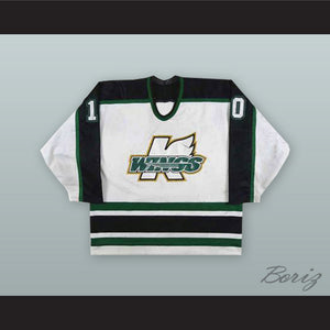 Jason Botterill 10 Michigan K-Wings White Hockey Jersey