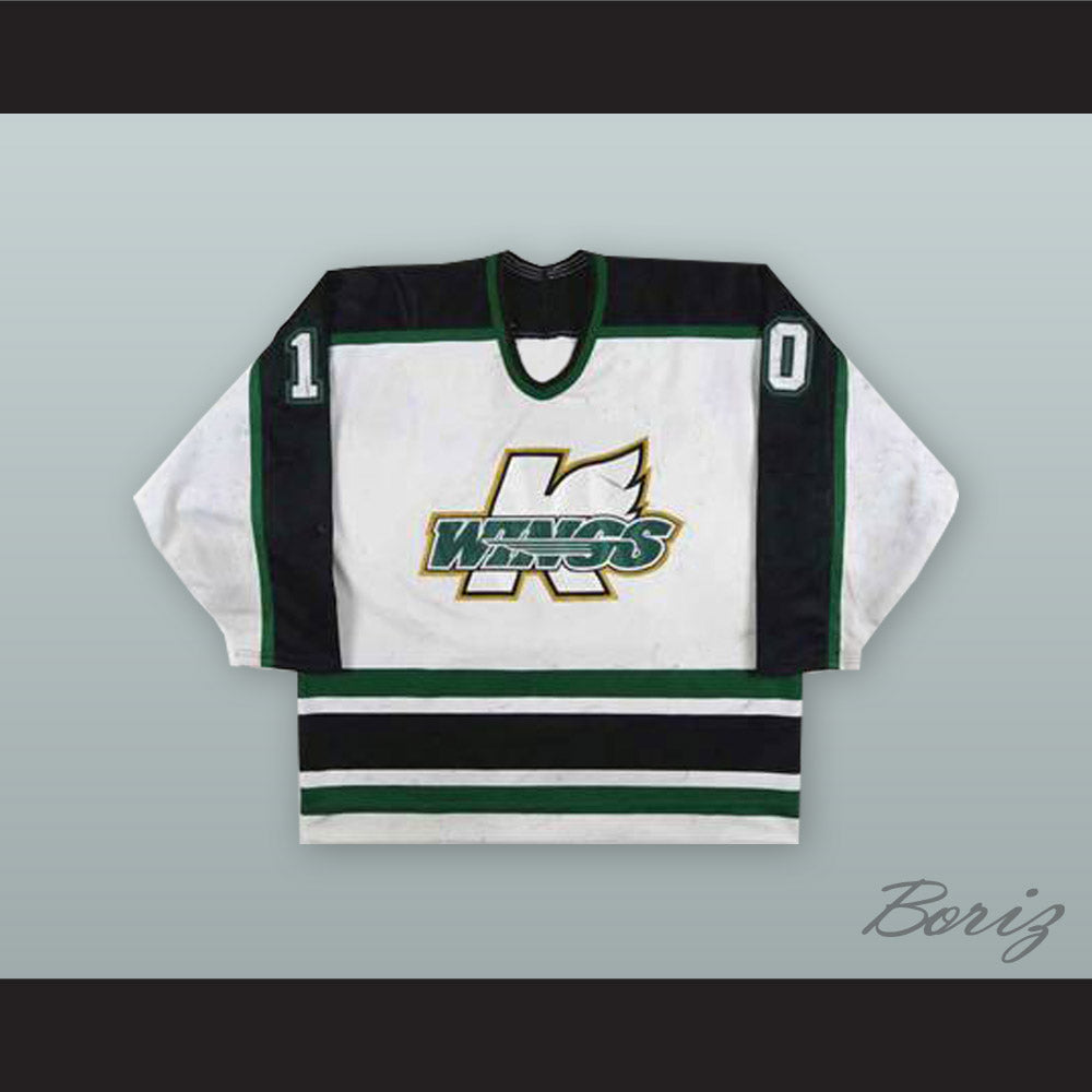 Jason Botterill 10 Michigan K-Wings White Hockey Jersey