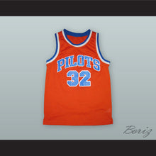 Load image into Gallery viewer, Jason Kidd 32 St. Joseph Notre Dame High School Pilots Orange Basketball Jersey
