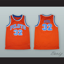 Load image into Gallery viewer, Jason Kidd 32 St. Joseph Notre Dame High School Pilots Orange Basketball Jersey