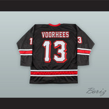 Load image into Gallery viewer, Jason Vorhees 13 Friday The 13th Black Hockey Jersey