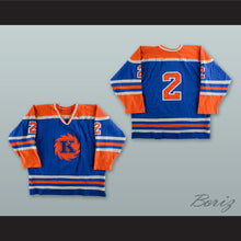 Load image into Gallery viewer, Jay Johnston 2 Fort Wayne Komets Blue Hockey Jersey
