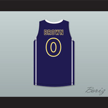 Load image into Gallery viewer, Jaylen Brown 4 Wheeler High School Wildcats Navy Blue Basketball Jersey 2