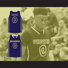 Load image into Gallery viewer, Jaylen Brown 4 Wheeler High School Wildcats Navy Blue Basketball Jersey 2