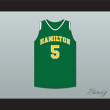 Load image into Gallery viewer, Kevon Looney 5 Alexander Hamilton High School Wildcats Green Basketball Jersey 6