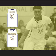 Load image into Gallery viewer, Jaylen Brown 4 Wheeler High School Wildcats White Basketball Jersey 2