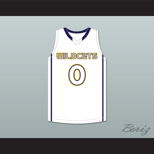 Jaylen Brown 4 Wheeler High School Wildcats White Basketball Jersey 1