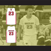 Load image into Gallery viewer, Jaylin Williams 23 Northside High School Grizzlies White Basketball Jersey 1
