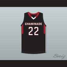 Load image into Gallery viewer, Jayson Tatum 22 Chaminade College Preparatory School Red Devils Black Basketball Jersey 1