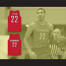 Load image into Gallery viewer, Jayson Tatum 22 Chaminade College Preparatory School Red Devils Red Basketball Jersey 2