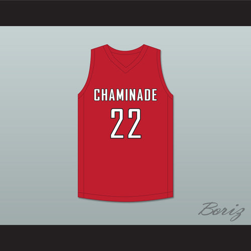 Jayson Tatum 22 Chaminade College Preparatory School Red Devils Red Basketball Jersey 1