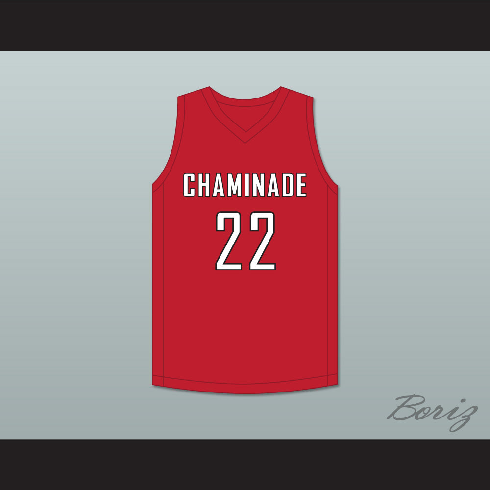 Jayson Tatum 22 Chaminade College Preparatory School Red Devils Red Basketball Jersey 1