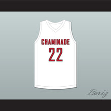 Load image into Gallery viewer, Jayson Tatum 22 Chaminade College Preparatory School Red Devils White Basketball Jersey 2