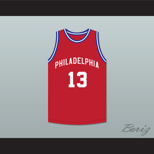 Jazz Junior 13 Philadelphia Red Basketball Jersey