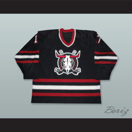 Jeff Smith 17 Red Deer Rebels Black Hockey Jersey