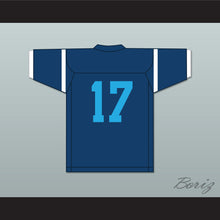 Load image into Gallery viewer, Jelani Woods 17 Cedar Grove High School Saints Navy Blue Football Jersey 1